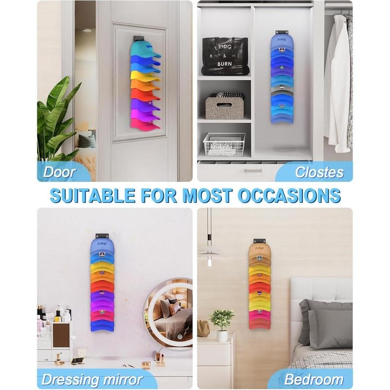 Space Saving Wall Hat Rack