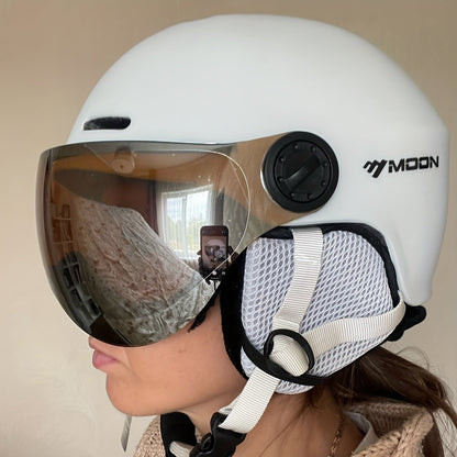 Snug Fitting Skiing Helmet