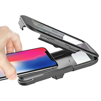 Waterproof Bike Phone Mount with Wireless Charger