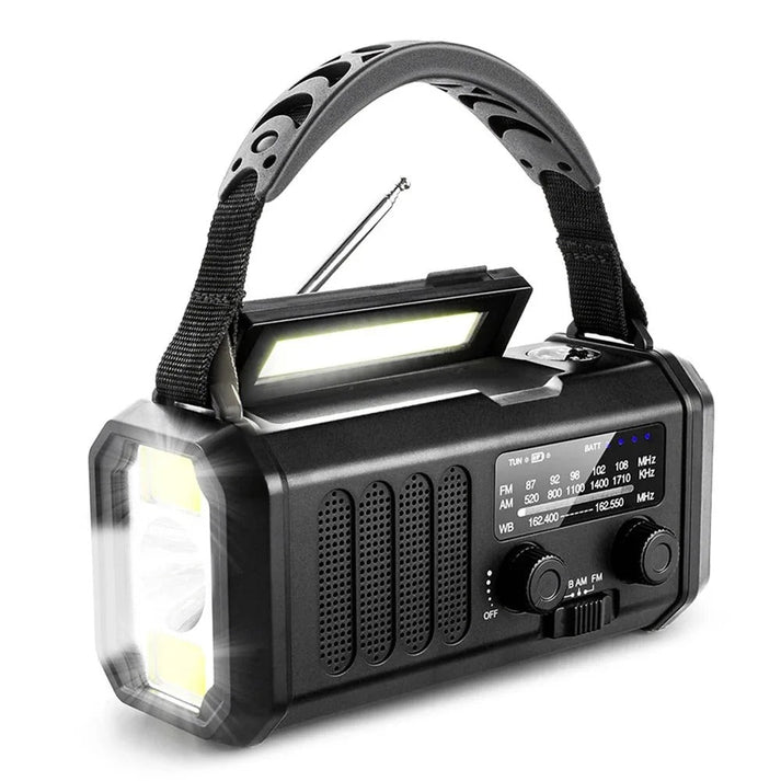 Portable Solar Powered Radio Charger