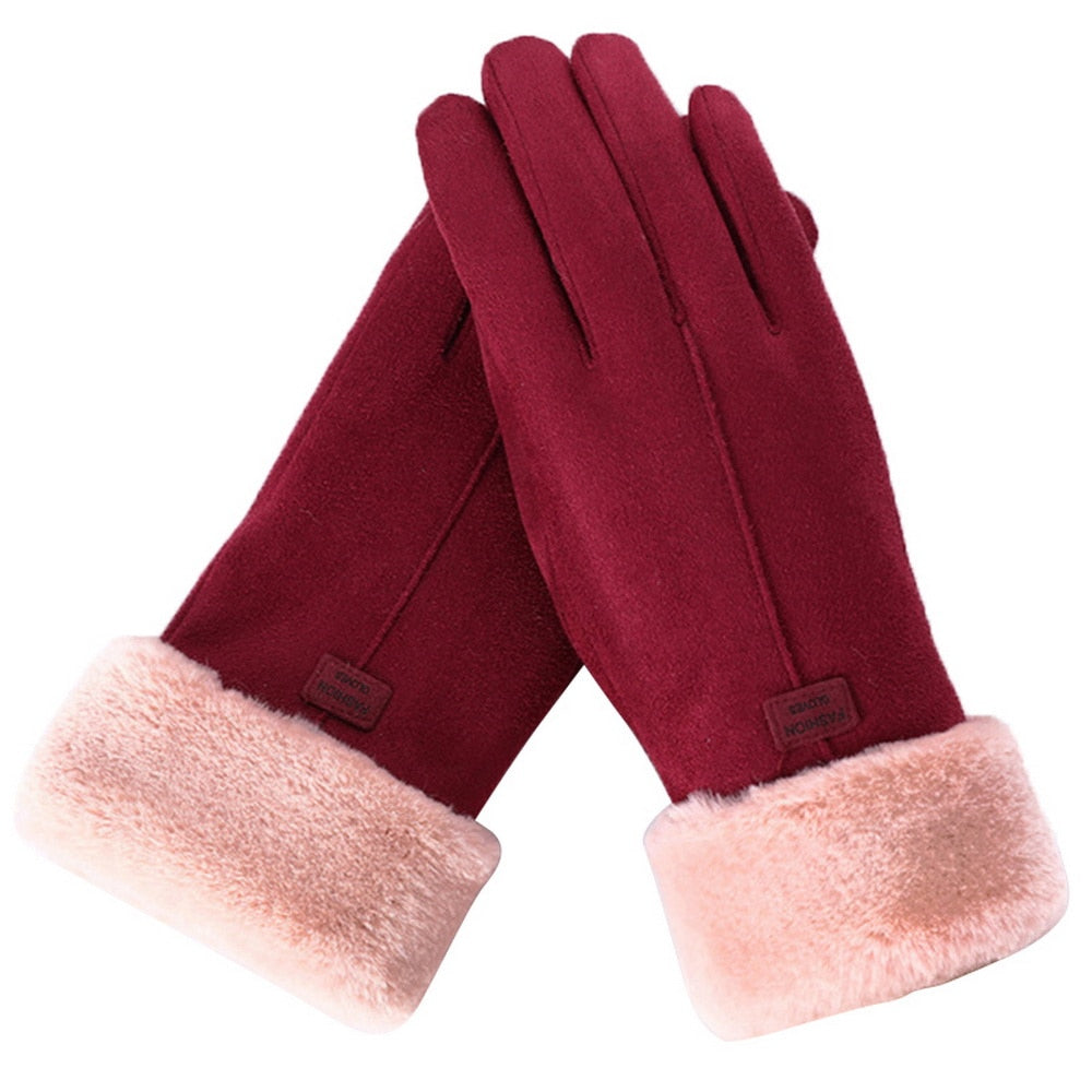 Insulated Water-Resistant Snow Gloves for Touch Screens