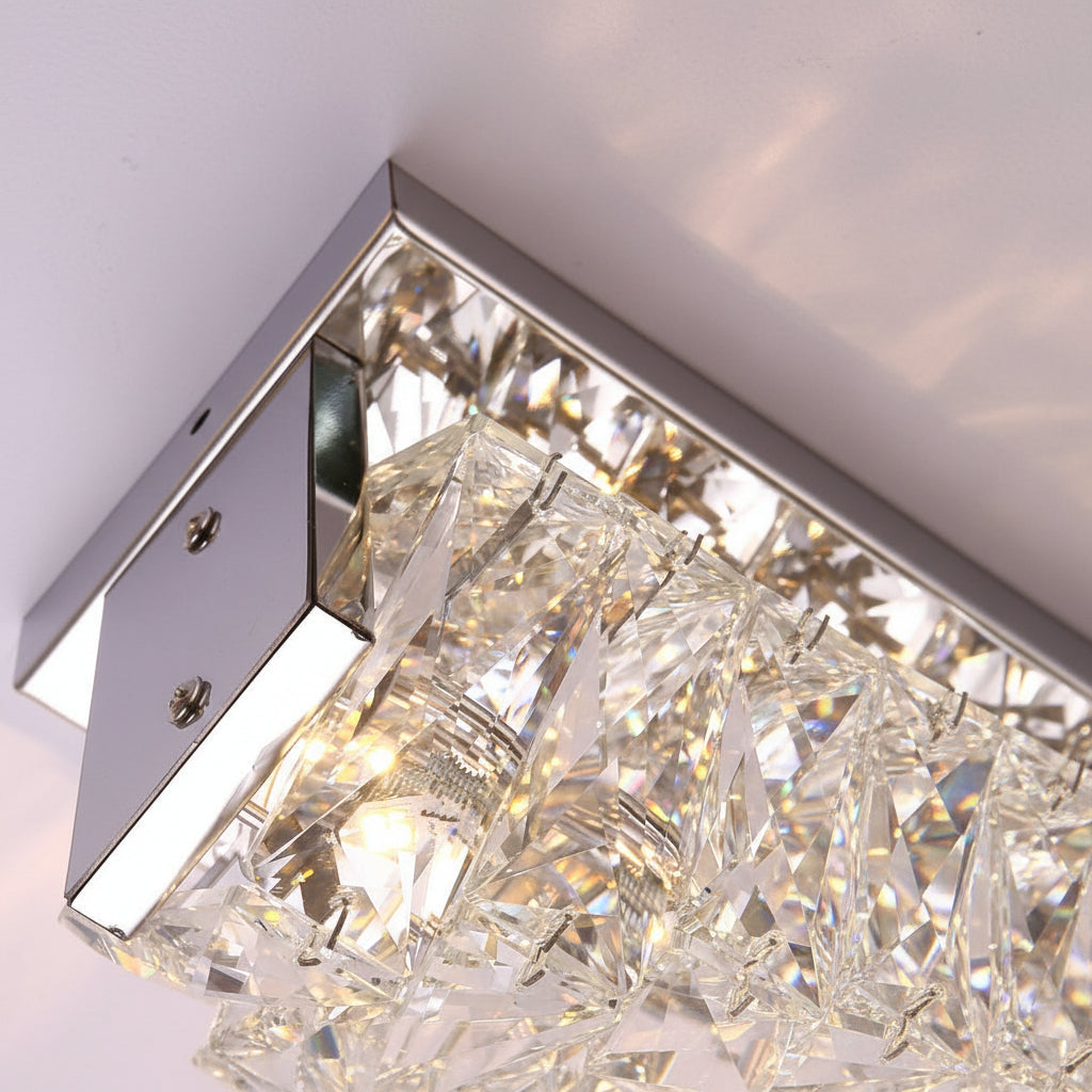 Elegant Glass LED Dimmable Wall Sconce