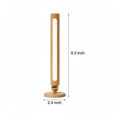 Compact LED Wall Lamp - Adjustable USB Rechargeable Sconce