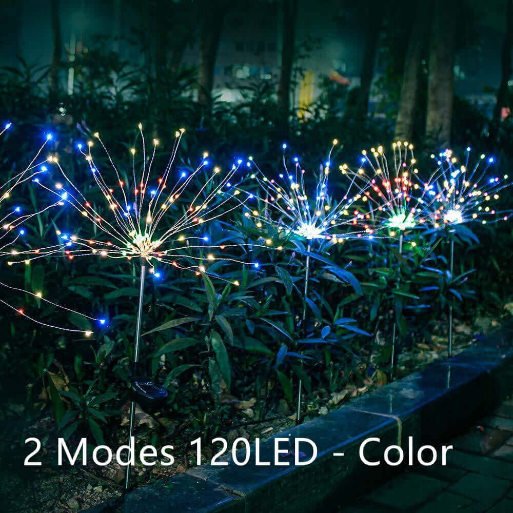 Outdoor Solar String Lights Copper Wire Fairy Lights