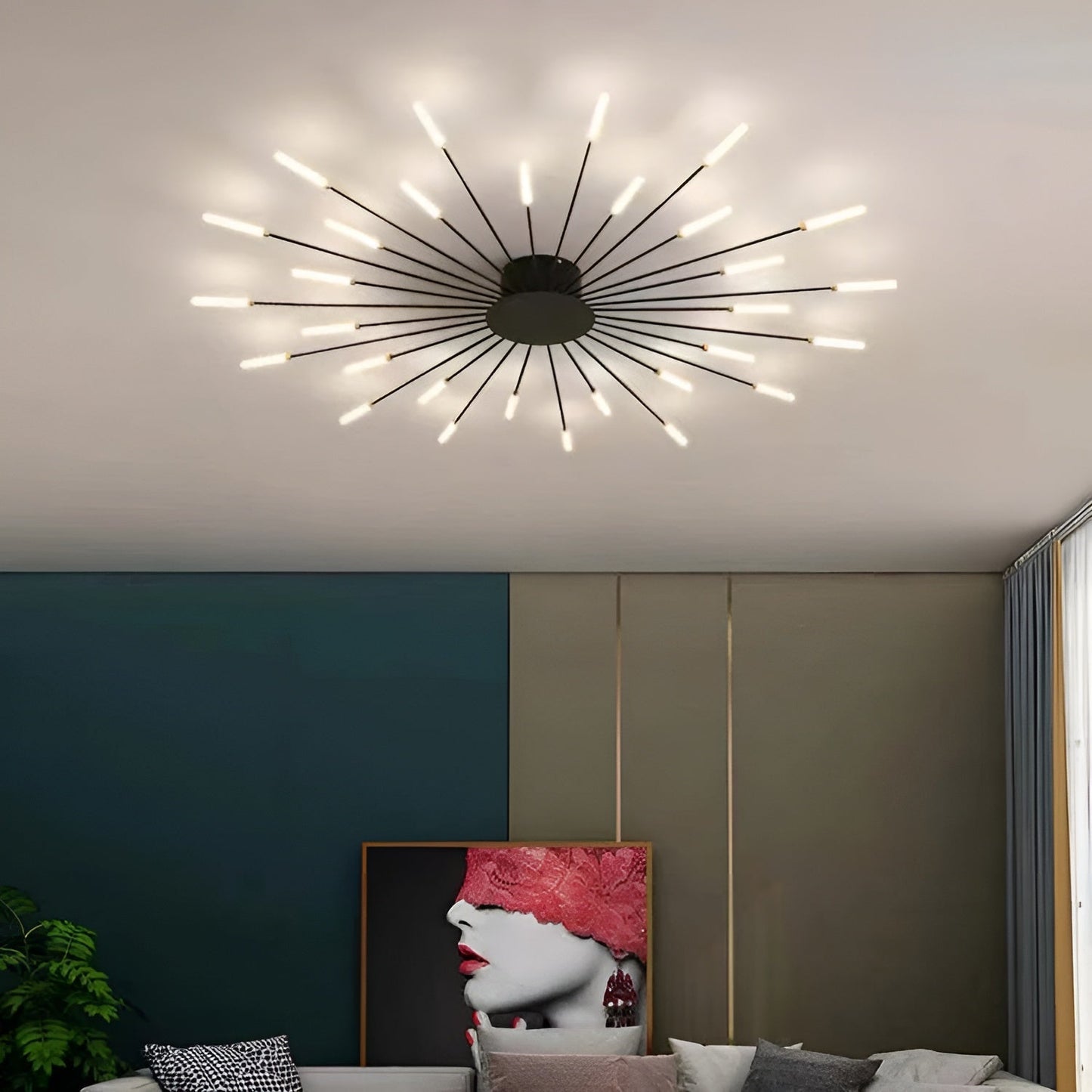 Contemporary LED Ceiling Lamp