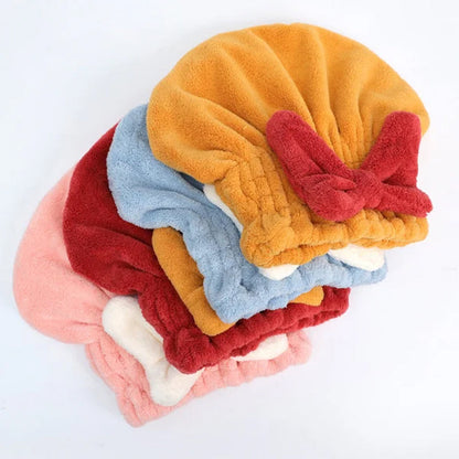Quick Dry Microfiber Hair Wrap for Wet Hair