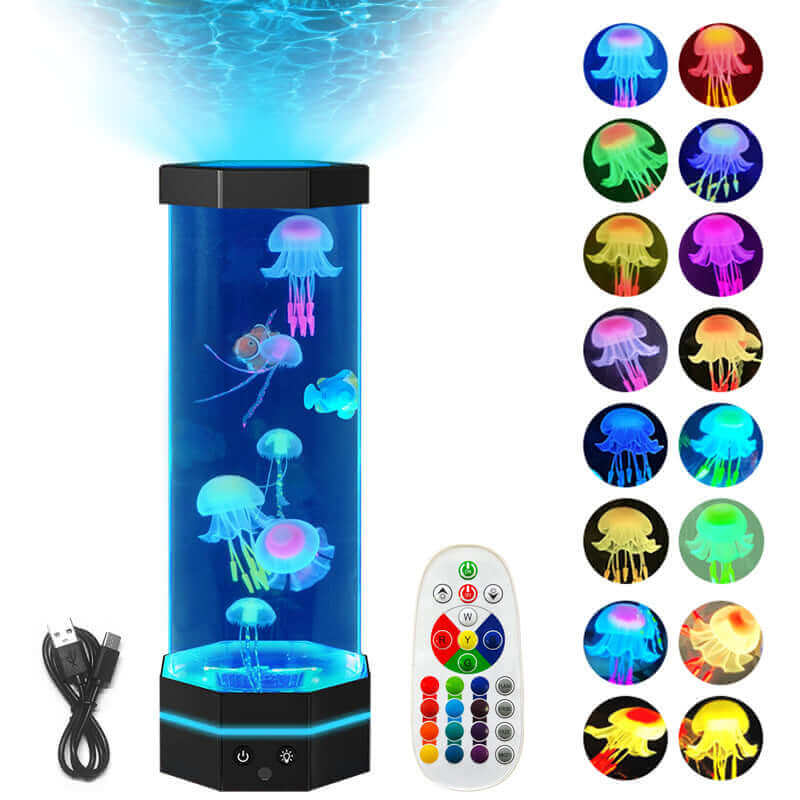Colorful Ocean Lamp with Remote Control - Cofik