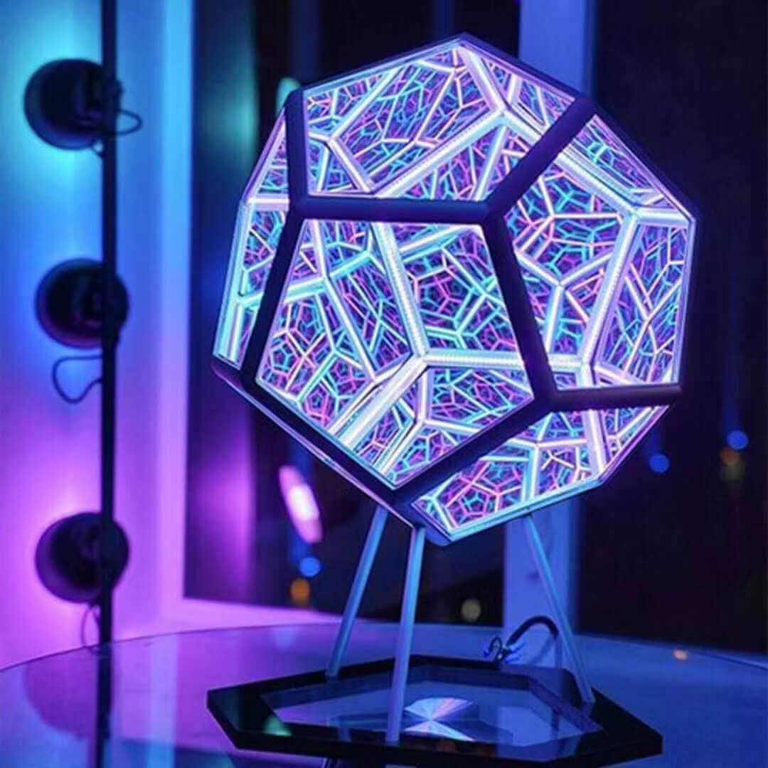 Unique Colorful Mini Geometric Night Light - Cofik