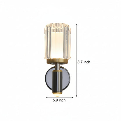 Contemporary Glass LED Wall Lamp