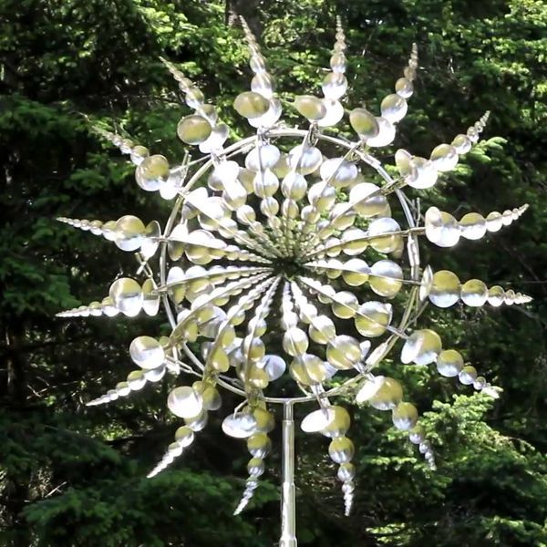 Decorative Metal Garden Windmill - Cofik