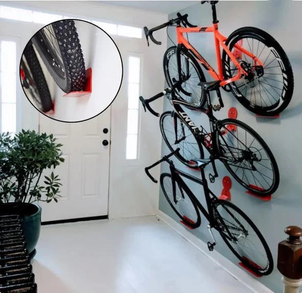 Compact Bike Wall Mount – Strong Steel Holder - Cofik