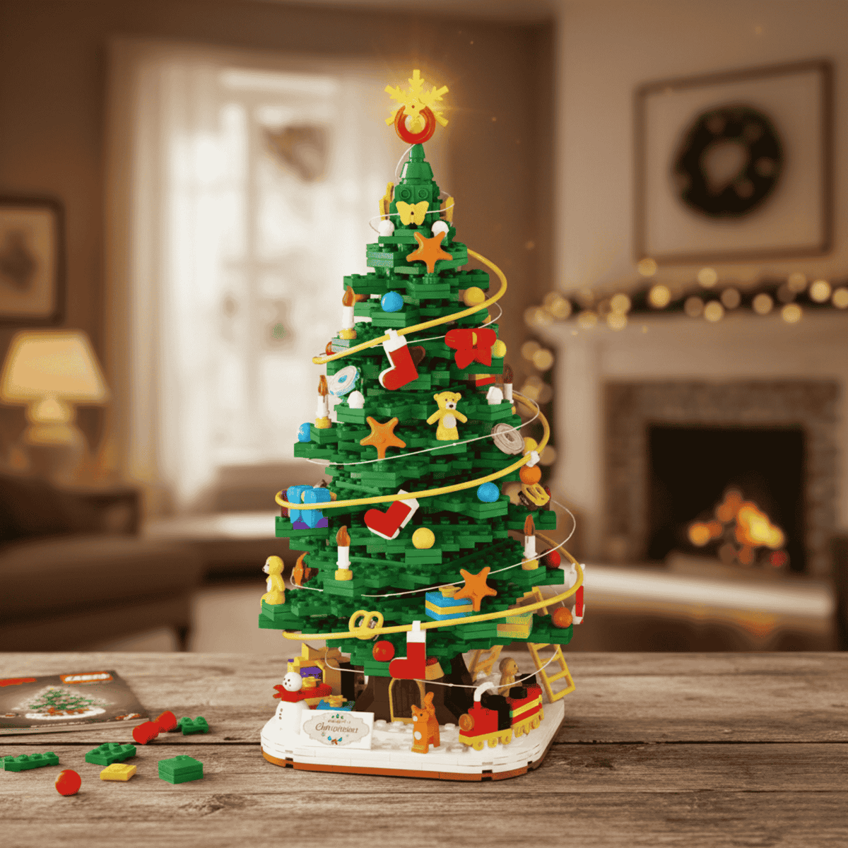 1,102-Piece Christmas Advent Calendar for Creative Holiday Memories