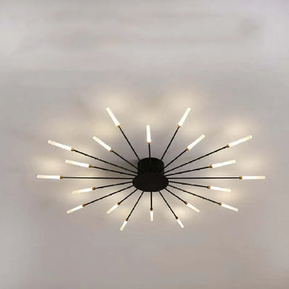 Sleek Metal Crystal Desk Lamp