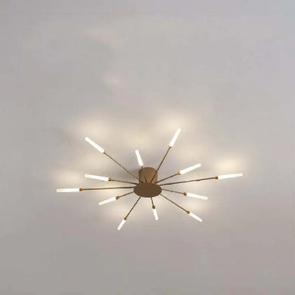 Sleek Metal Crystal Desk Lamp