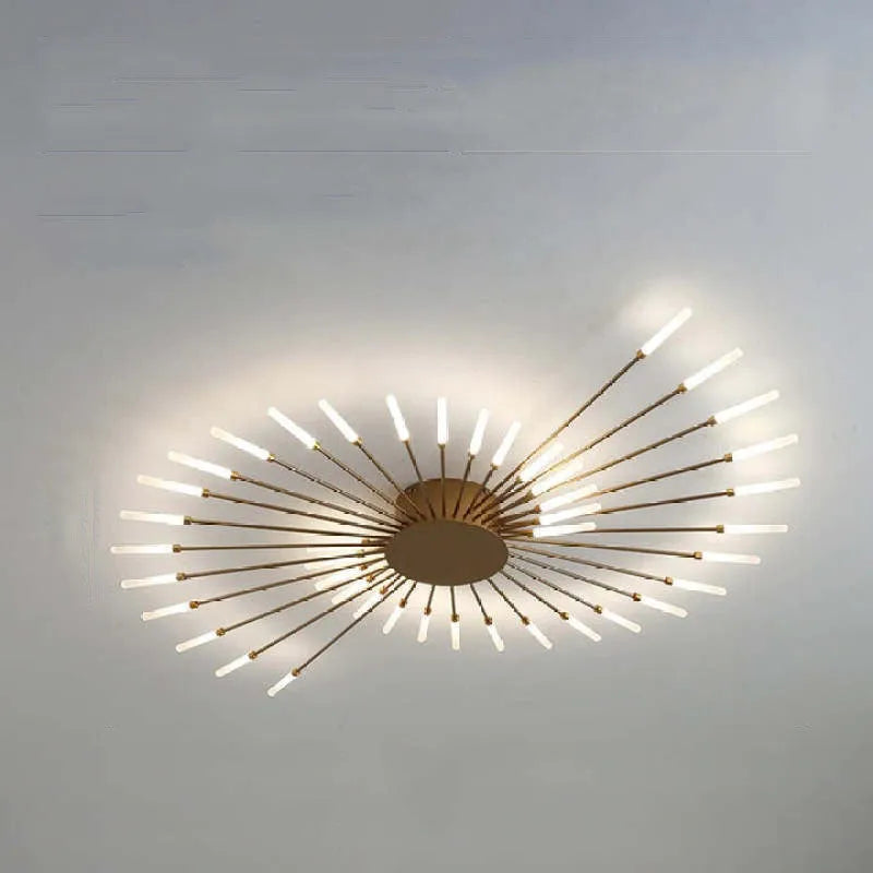 Sleek Metal Crystal Desk Lamp