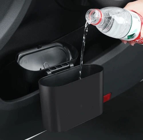 Compact Car Trash Bin - Spacious and Easy Clean