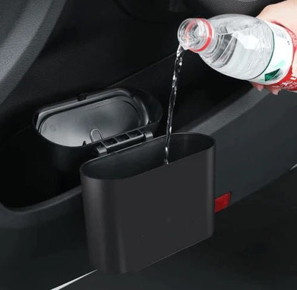 Compact Car Trash Bin - Spacious and Easy Clean