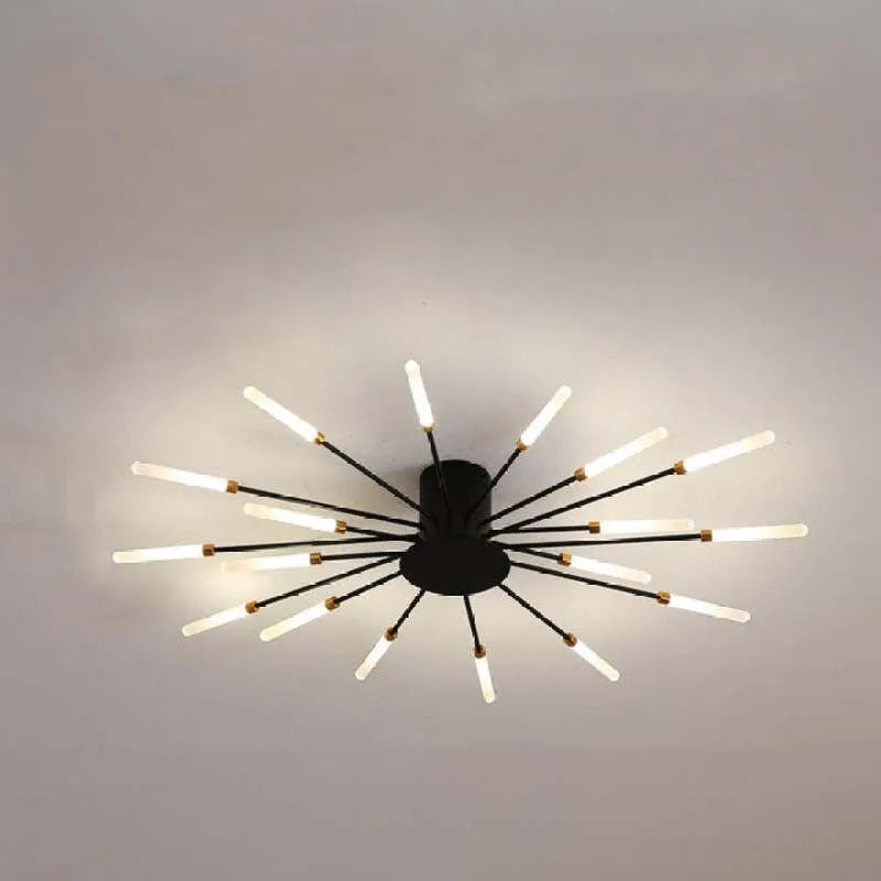 Sleek Metal Crystal Desk Lamp