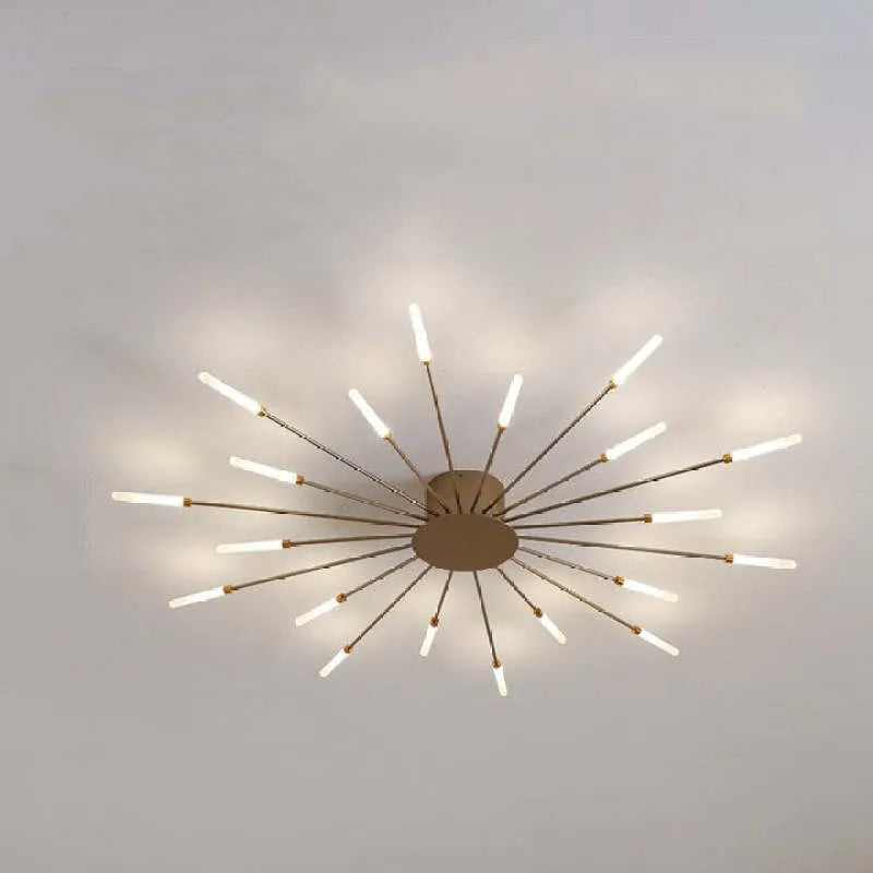 Sleek Metal Crystal Desk Lamp