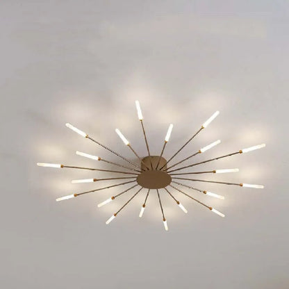 Sleek Metal Crystal Desk Lamp