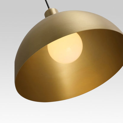 Classic Gold Globe Pendant Light