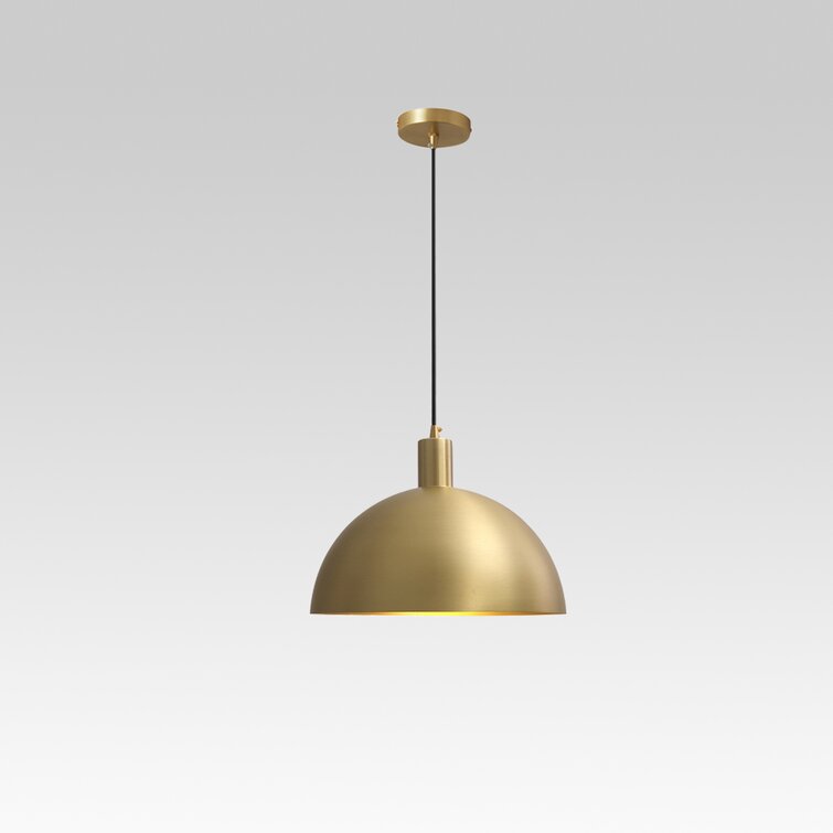 Classic Gold Globe Pendant Light