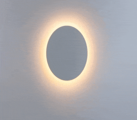 Modern LED Wall Light with Glass and Sensor Control