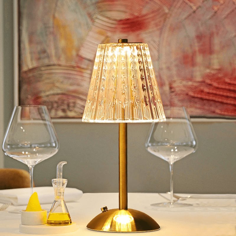 Bright Rechargeable Dimmable Table Lamp