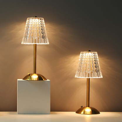 Classic Glass Dimmable Desk Lamp