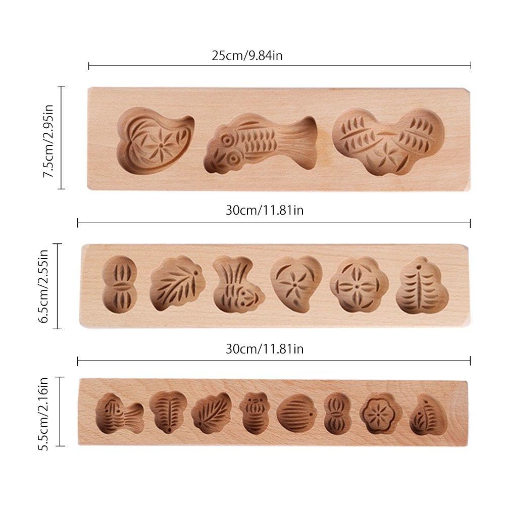 Traditional Holiday Cookie Moulds