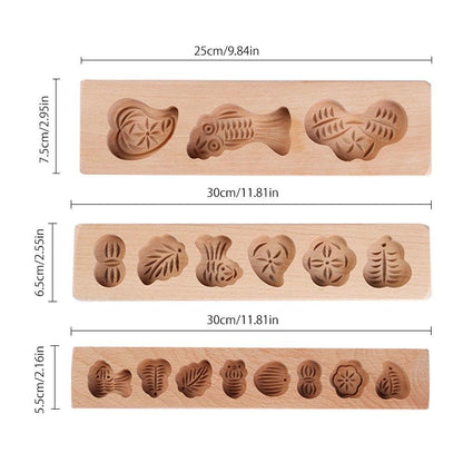 Traditional Holiday Cookie Moulds