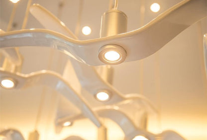 Coastal Style Resin Hanging Lamp