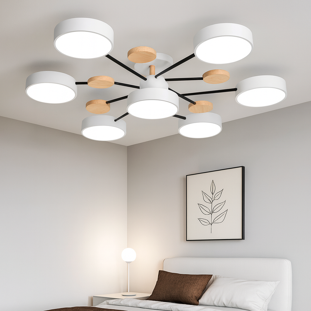 Slim Contemporary LED Ceiling Fixture