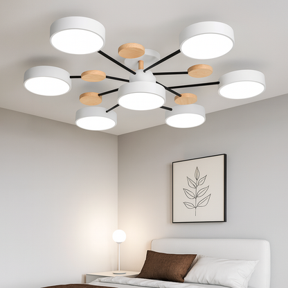 Slim Contemporary LED Ceiling Fixture
