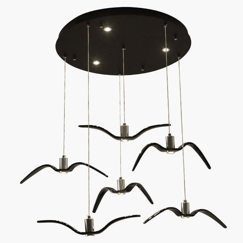 Coastal Style Resin Hanging Lamp