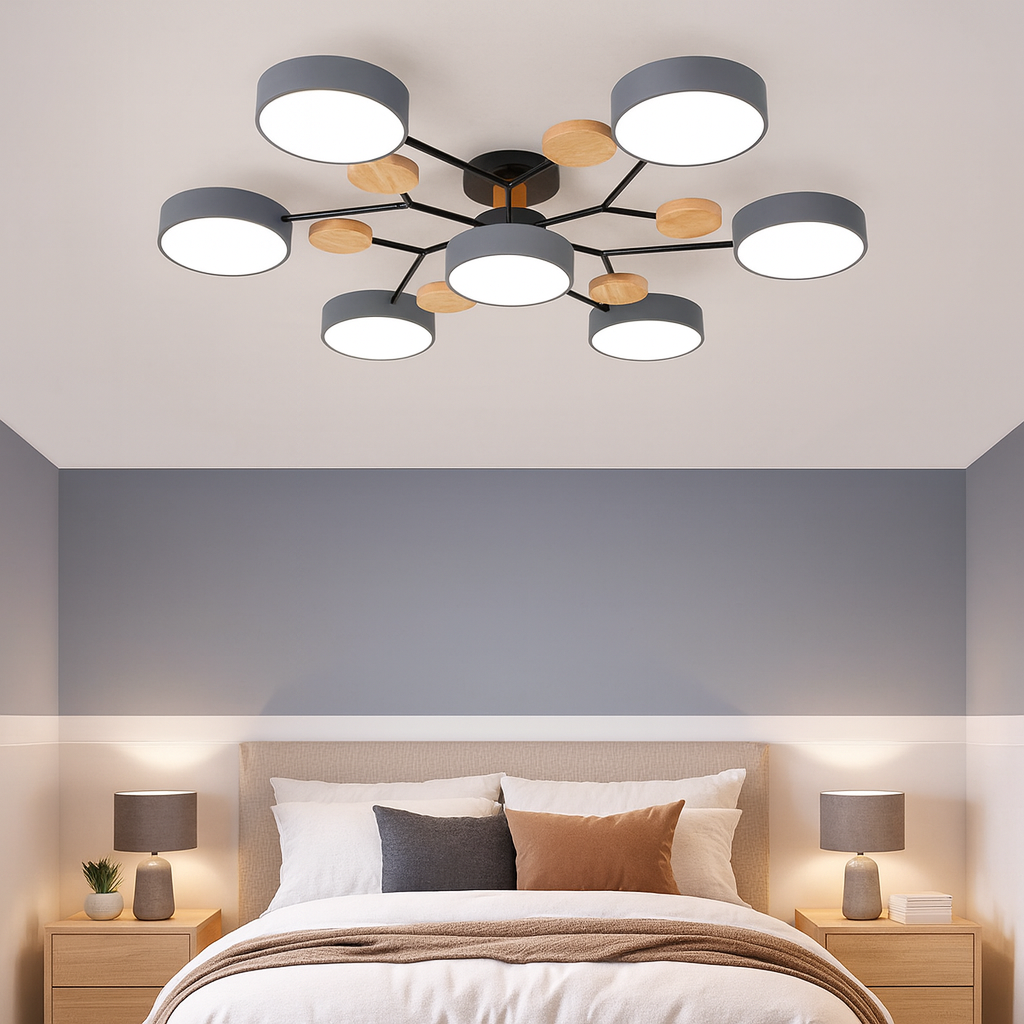 Slim Contemporary LED Ceiling Fixture
