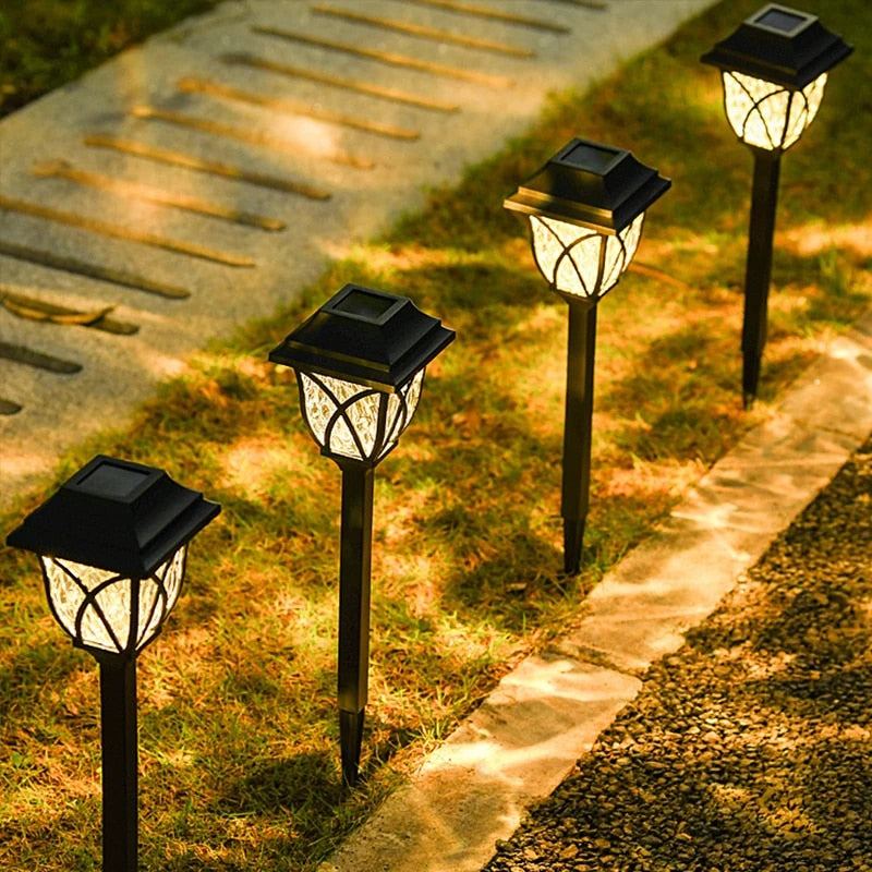 Outdoor Solar Powered Weatherproof Yard Lights - Cofik