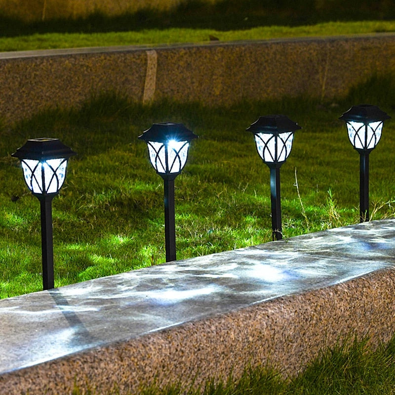 Outdoor Solar Powered Weatherproof Yard Lights
