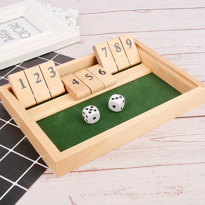 Classic Tabletop Math Board Game for Family Fun