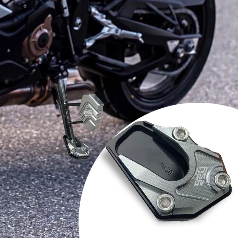 Motorcycle Kickstand Extension Wide Pad - Cofik