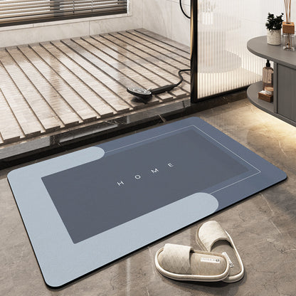 Plush Non-Slip Bathroom Floor Mat