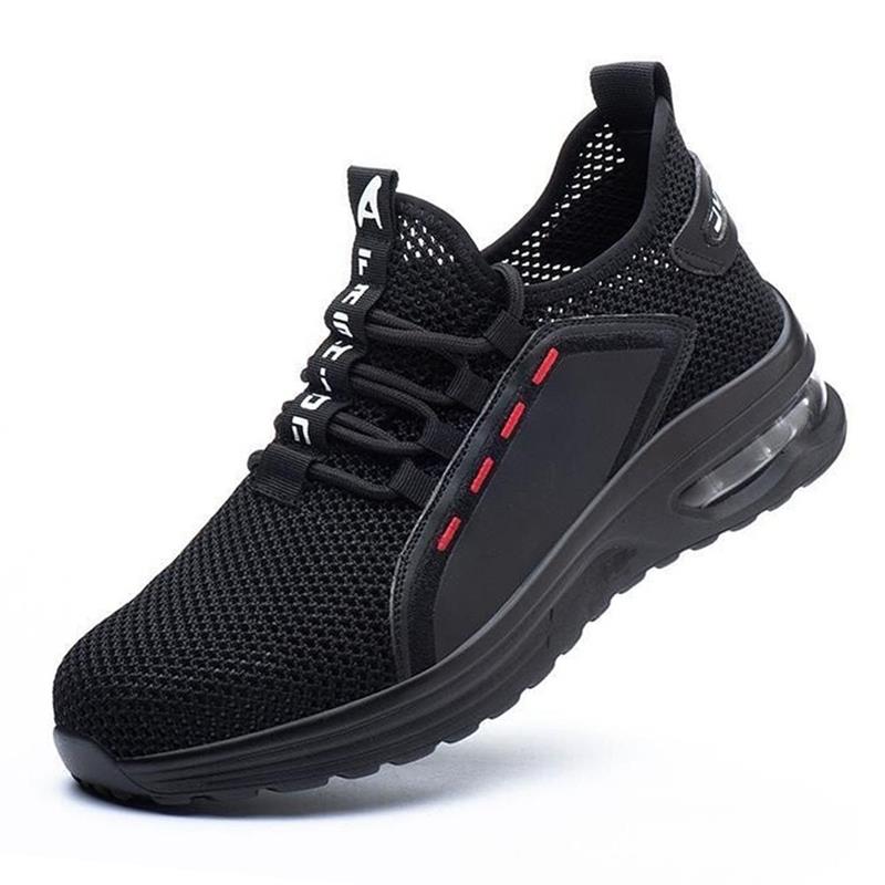 Lightweight Steel Toe Work Boots with Slip Resistant Soles