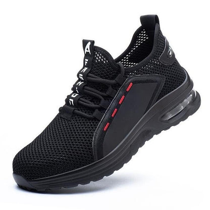 Lightweight Steel Toe Work Boots with Slip Resistant Soles