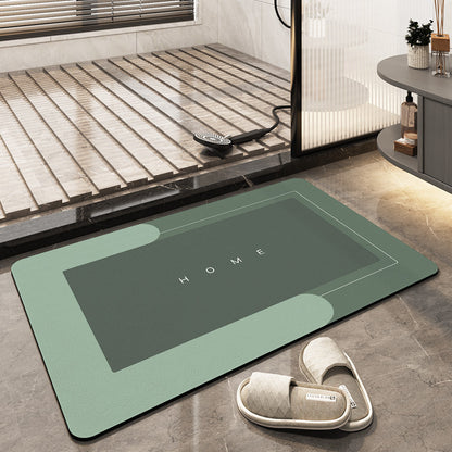 Plush Non-Slip Bathroom Floor Mat