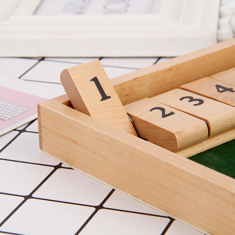 Classic Tabletop Math Board Game for Family Fun