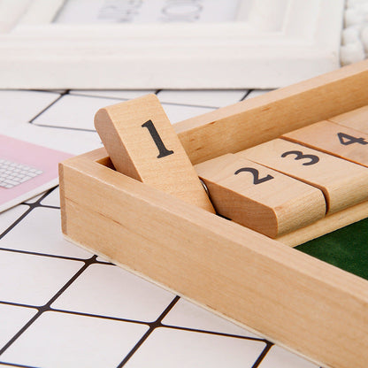 Classic Tabletop Math Board Game for Family Fun