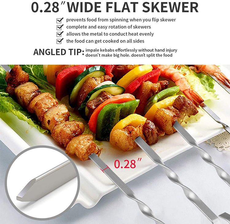Premium BBQ Set | 10pc Stainless Steel Grill Utensils