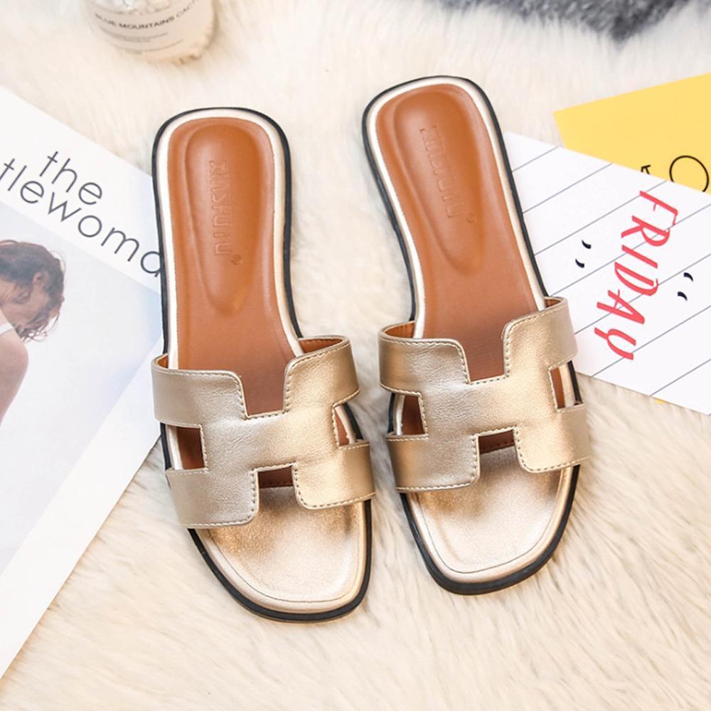 Cozy Fuzzy H Slippers