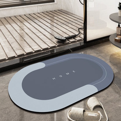 Plush Non-Slip Bathroom Floor Mat