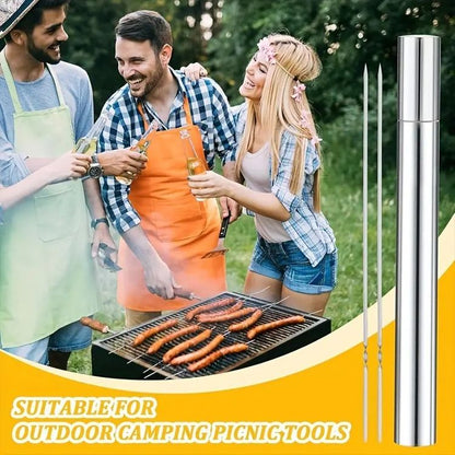 Premium BBQ Set | 10pc Stainless Steel Grill Utensils